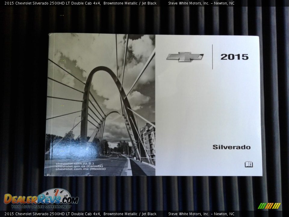 2015 Chevrolet Silverado 2500HD LT Double Cab 4x4 Brownstone Metallic / Jet Black Photo #31