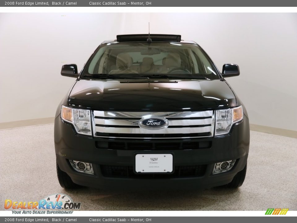 2008 Ford Edge Limited Black / Camel Photo #2