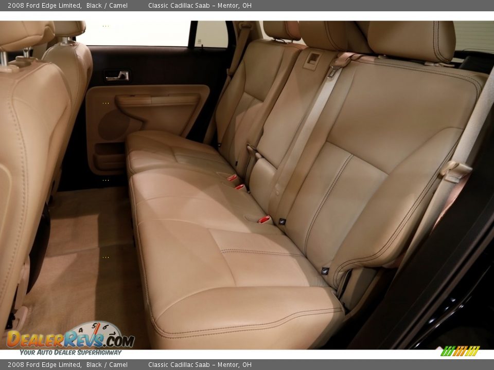 2008 Ford Edge Limited Black / Camel Photo #15