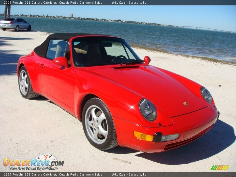 Guards Red 1995 Porsche 911 Carrera Cabriolet Photo #24