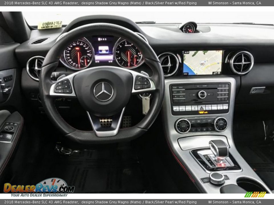2018 Mercedes-Benz SLC 43 AMG Roadster Steering Wheel Photo #5