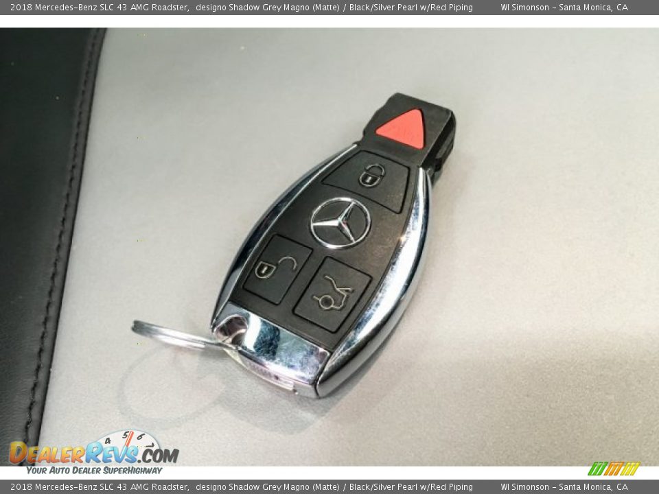 Keys of 2018 Mercedes-Benz SLC 43 AMG Roadster Photo #11