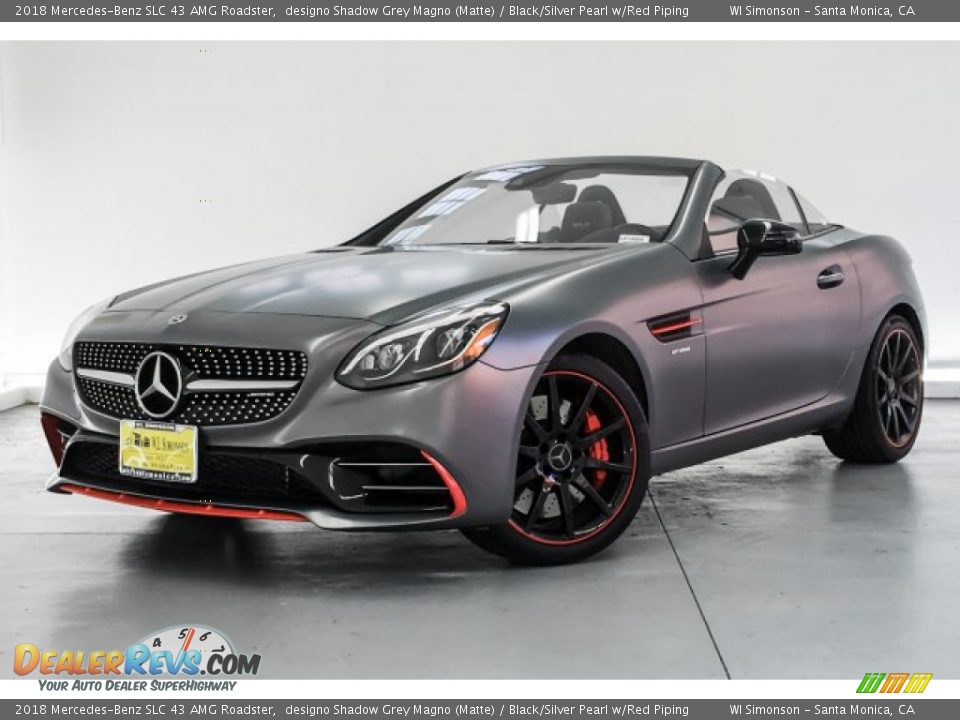 Front 3/4 View of 2018 Mercedes-Benz SLC 43 AMG Roadster Photo #12