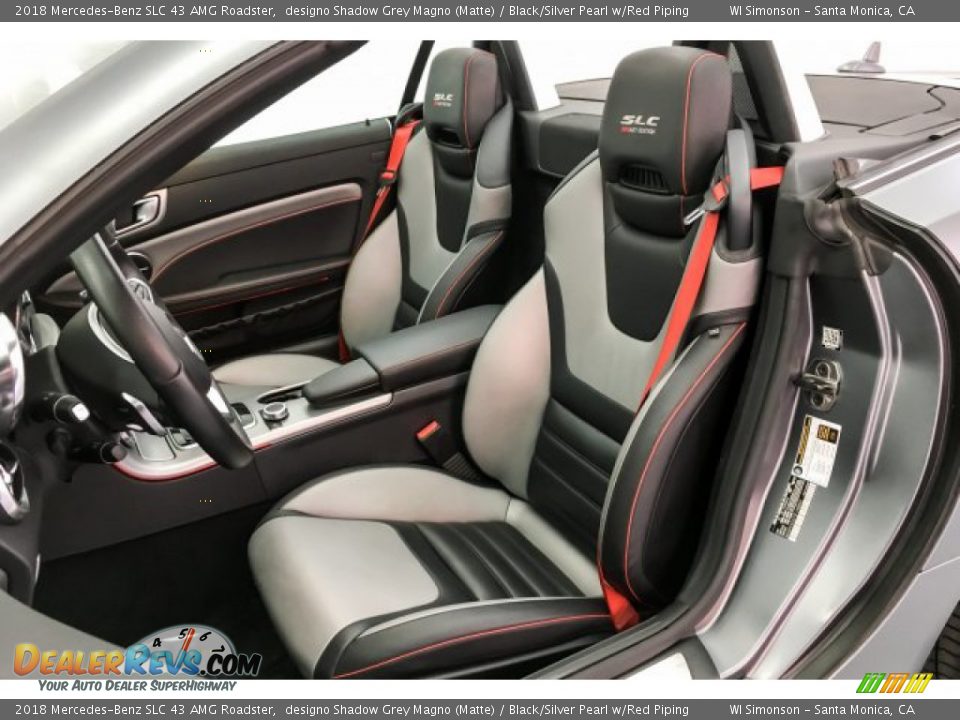 Front Seat of 2018 Mercedes-Benz SLC 43 AMG Roadster Photo #13