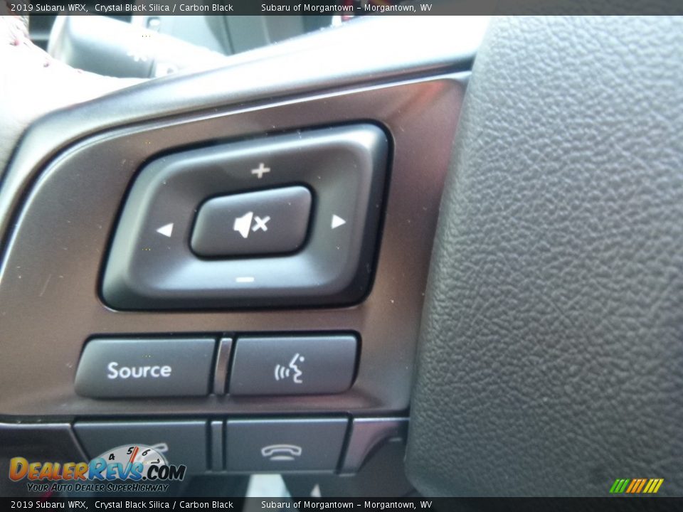 2019 Subaru WRX Crystal Black Silica / Carbon Black Photo #18