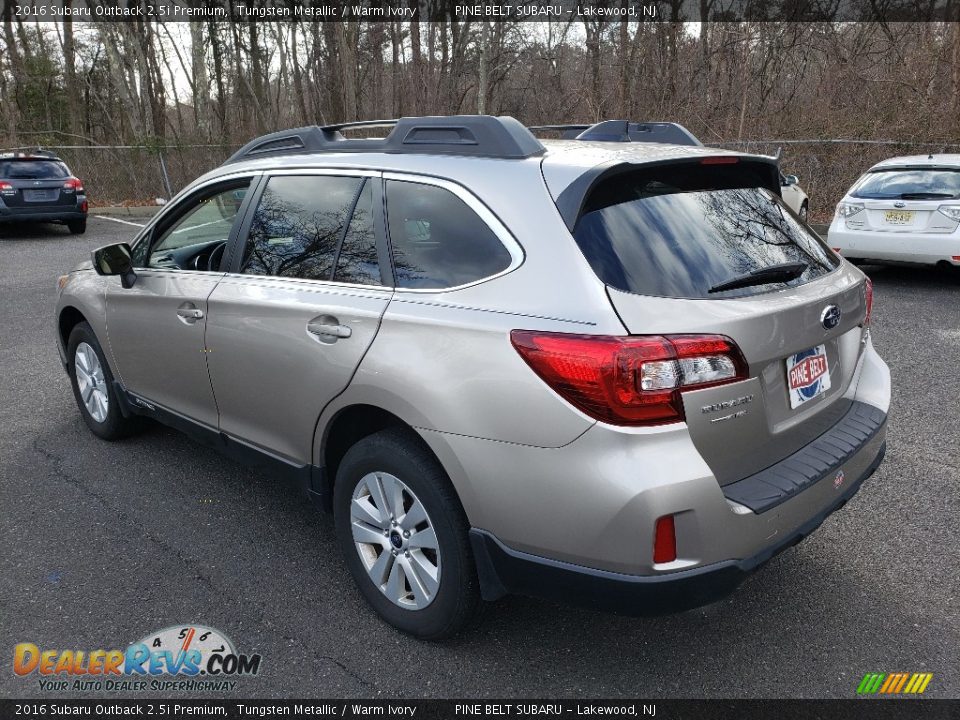 2016 Subaru Outback 2.5i Premium Tungsten Metallic / Warm Ivory Photo #2