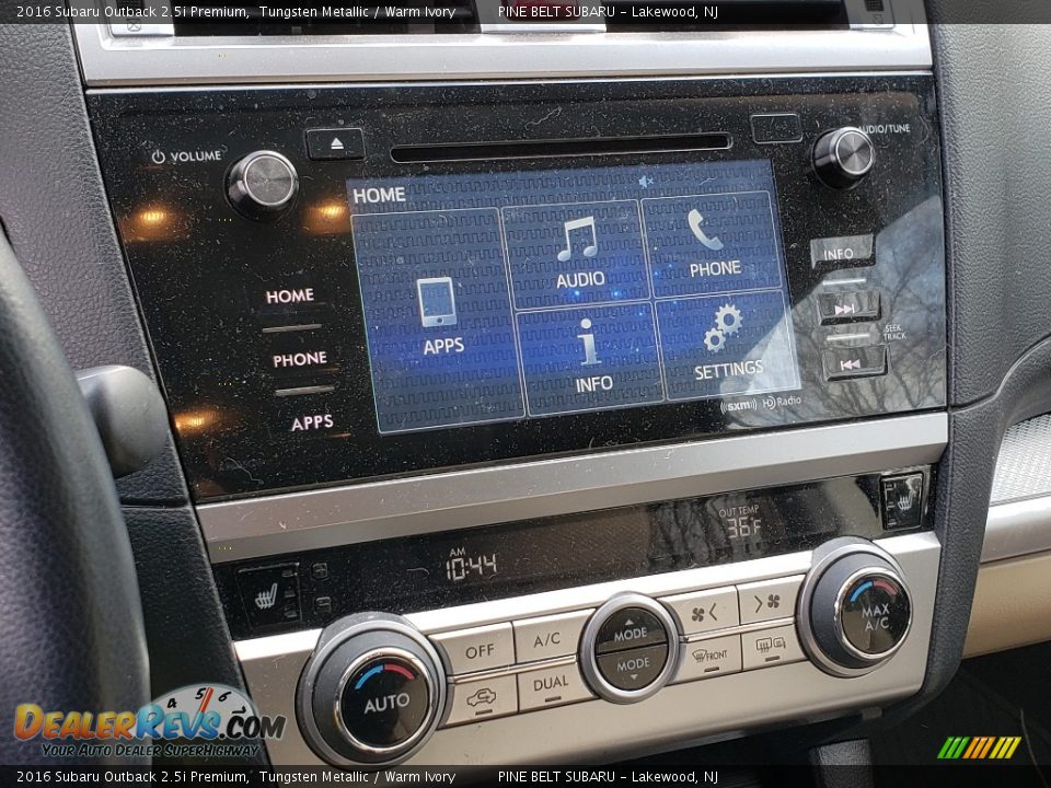 2016 Subaru Outback 2.5i Premium Tungsten Metallic / Warm Ivory Photo #4