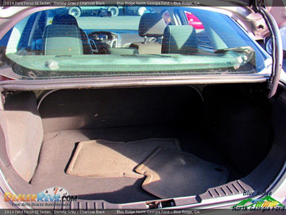 2014 Ford Focus SE Sedan Sterling Gray / Charcoal Black Photo #13