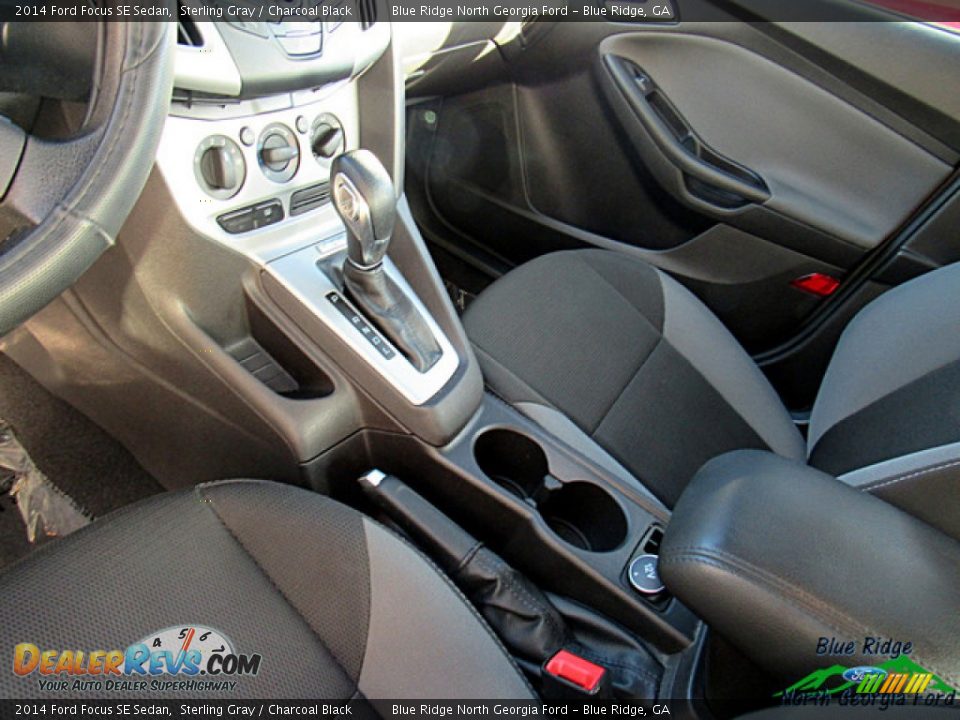 2014 Ford Focus SE Sedan Sterling Gray / Charcoal Black Photo #20