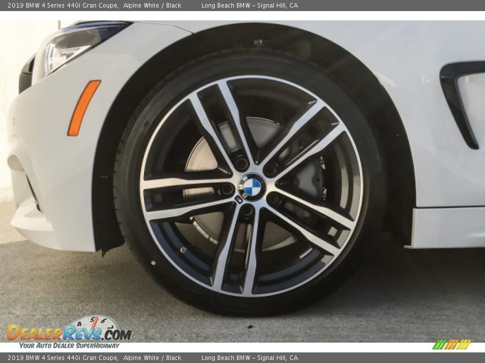 2019 BMW 4 Series 440i Gran Coupe Alpine White / Black Photo #9