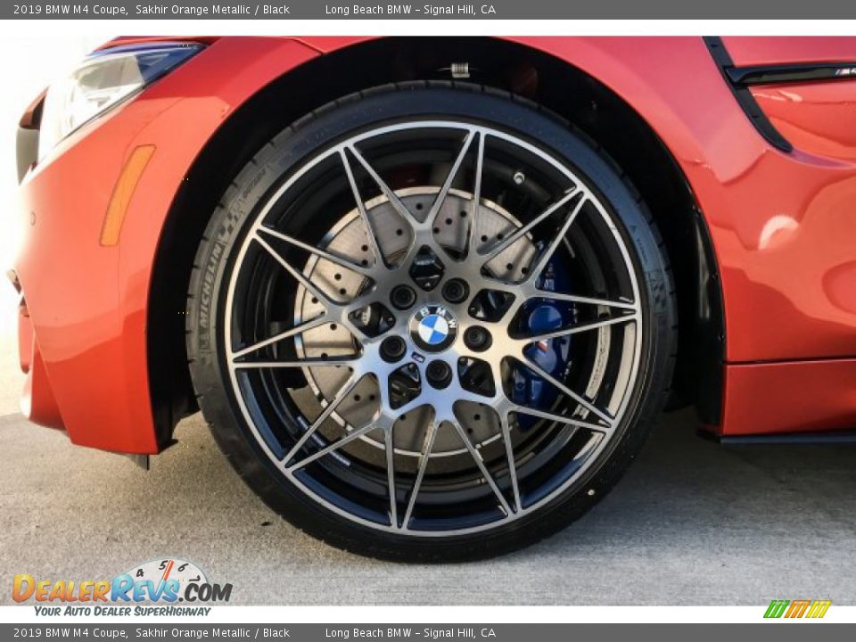 2019 BMW M4 Coupe Sakhir Orange Metallic / Black Photo #9