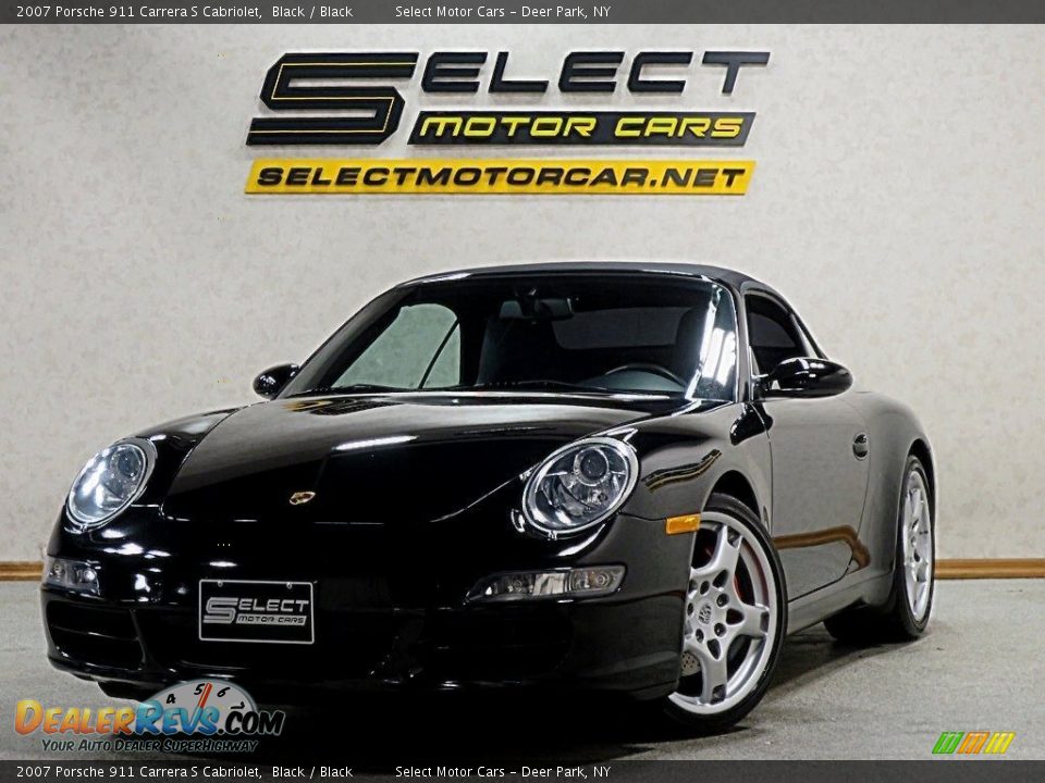 2007 Porsche 911 Carrera S Cabriolet Black / Black Photo #1