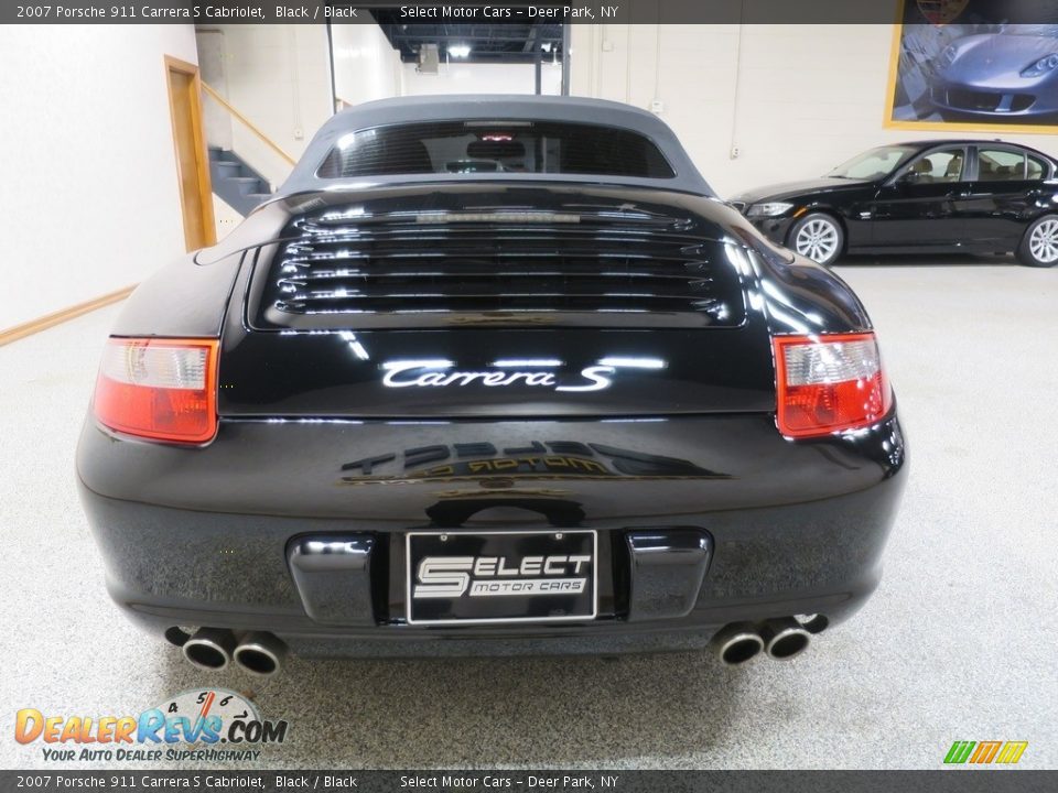 2007 Porsche 911 Carrera S Cabriolet Black / Black Photo #5