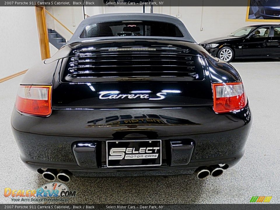 2007 Porsche 911 Carrera S Cabriolet Black / Black Photo #6