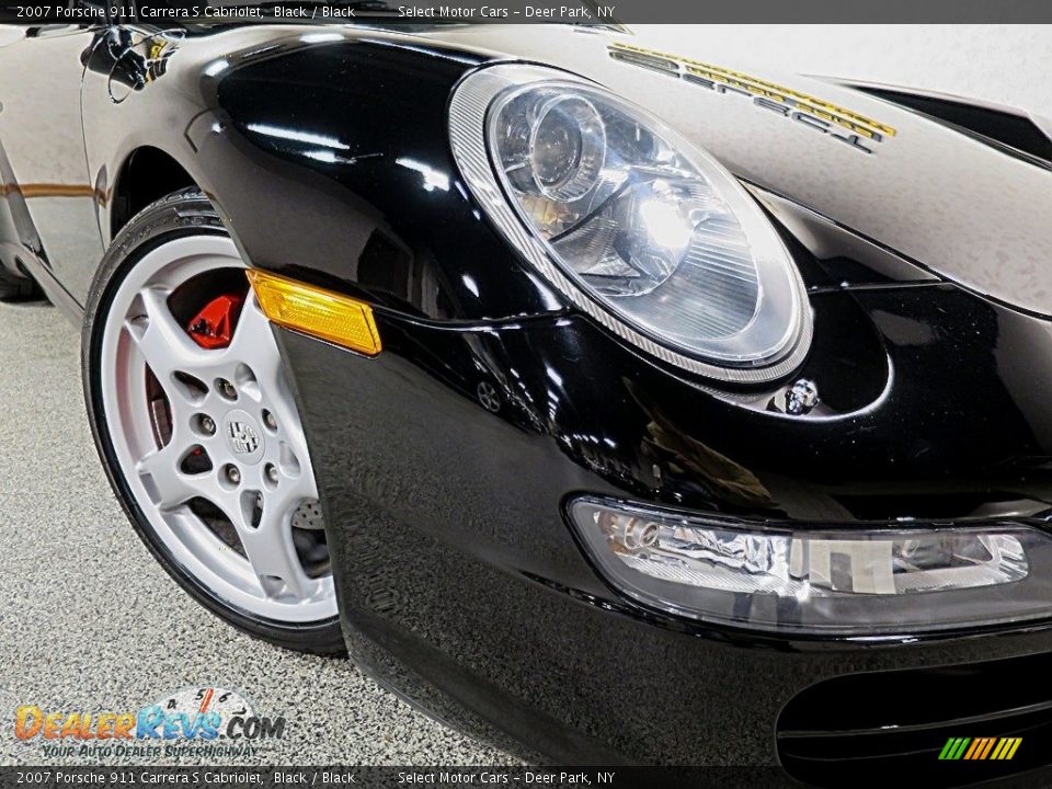 2007 Porsche 911 Carrera S Cabriolet Black / Black Photo #11