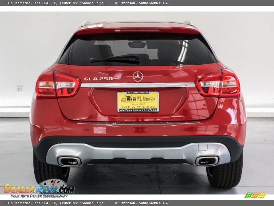 2019 Mercedes-Benz GLA 250 Jupiter Red / Sahara Beige Photo #3