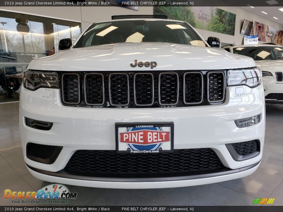 2019 Jeep Grand Cherokee Limited 4x4 Bright White / Black Photo #2