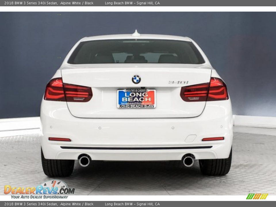 2018 BMW 3 Series 340i Sedan Alpine White / Black Photo #3