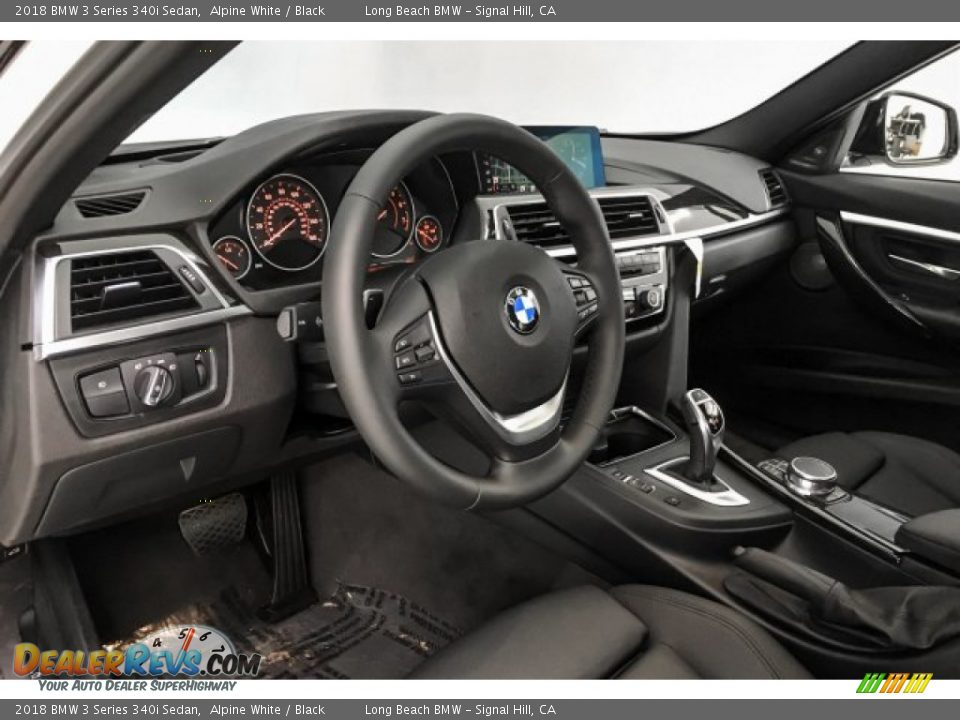 2018 BMW 3 Series 340i Sedan Alpine White / Black Photo #4