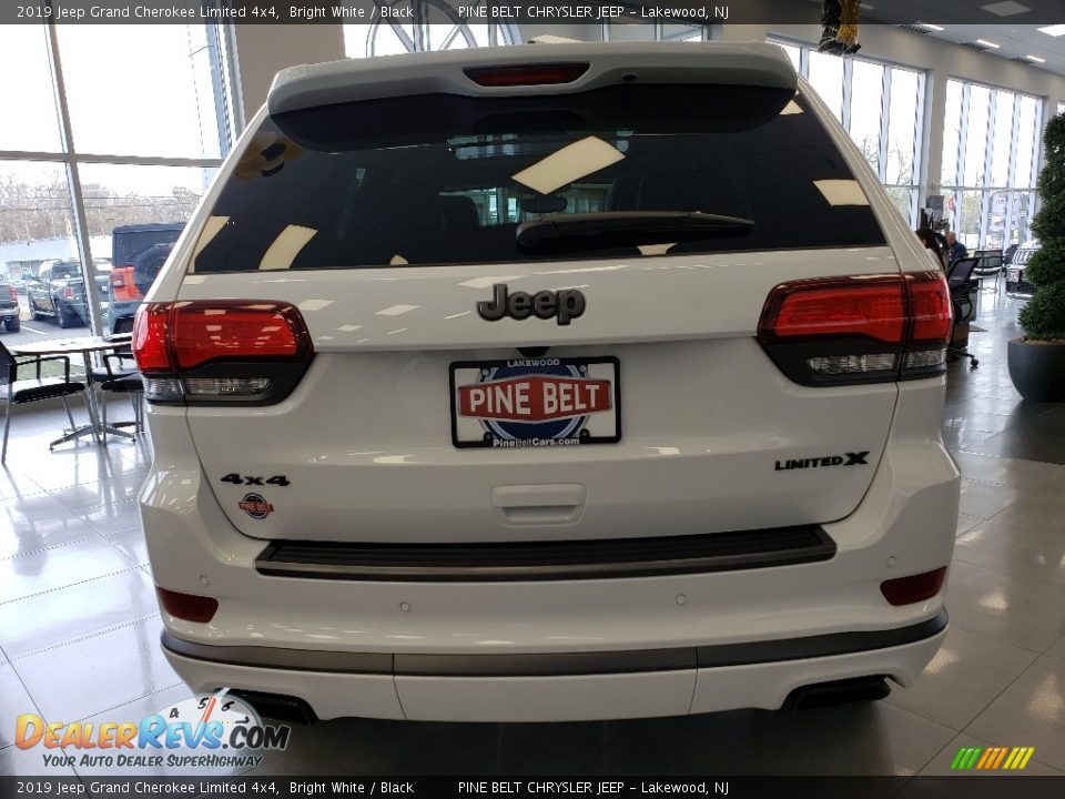 2019 Jeep Grand Cherokee Limited 4x4 Bright White / Black Photo #5