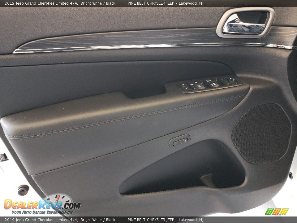 2019 Jeep Grand Cherokee Limited 4x4 Bright White / Black Photo #8