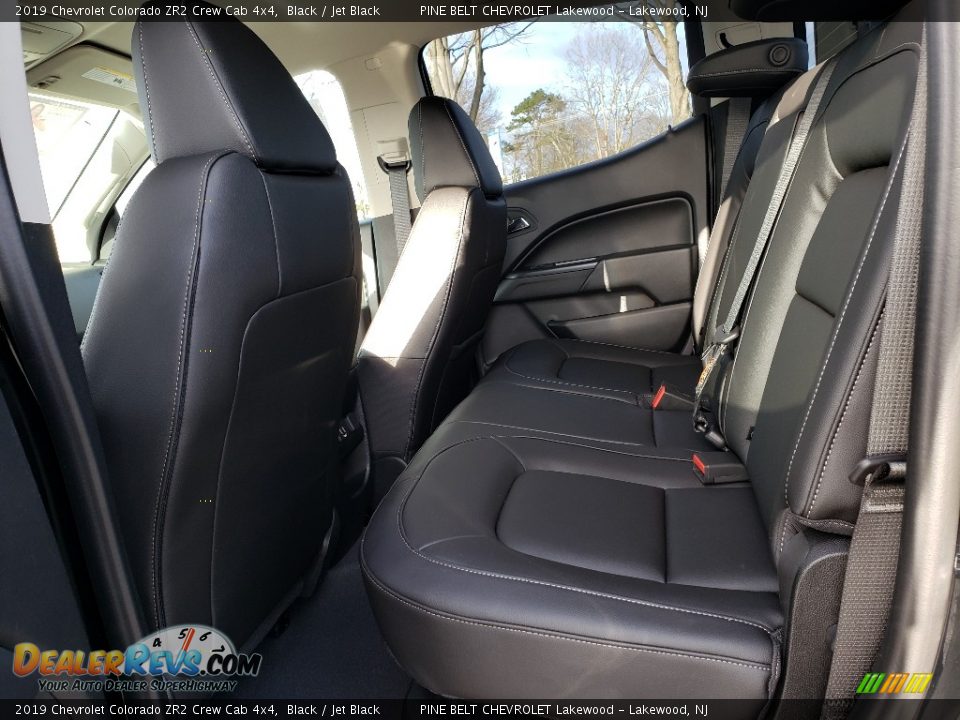 Rear Seat of 2019 Chevrolet Colorado ZR2 Crew Cab 4x4 Photo #6