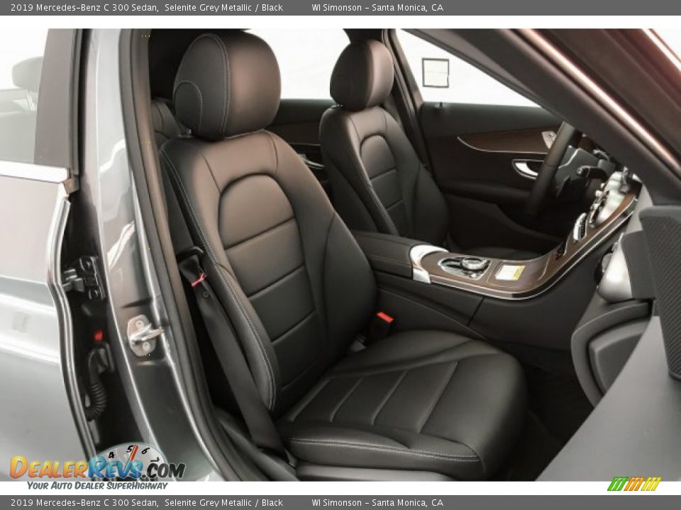 2019 Mercedes-Benz C 300 Sedan Selenite Grey Metallic / Black Photo #5