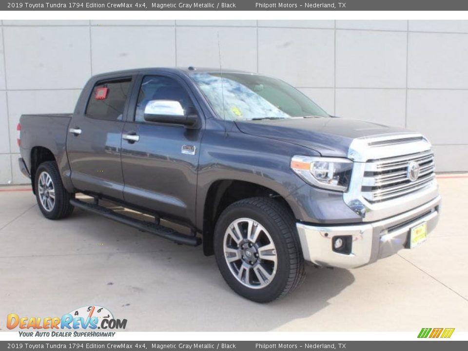 2019 Toyota Tundra 1794 Edition CrewMax 4x4 Magnetic Gray Metallic / Black Photo #2