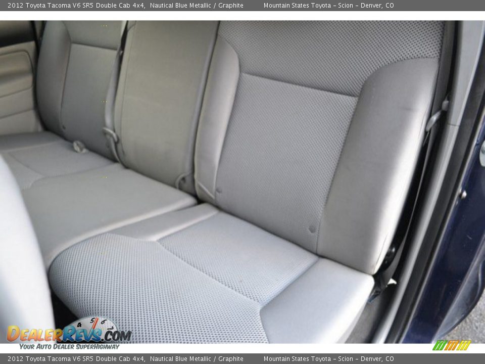 2012 Toyota Tacoma V6 SR5 Double Cab 4x4 Nautical Blue Metallic / Graphite Photo #22
