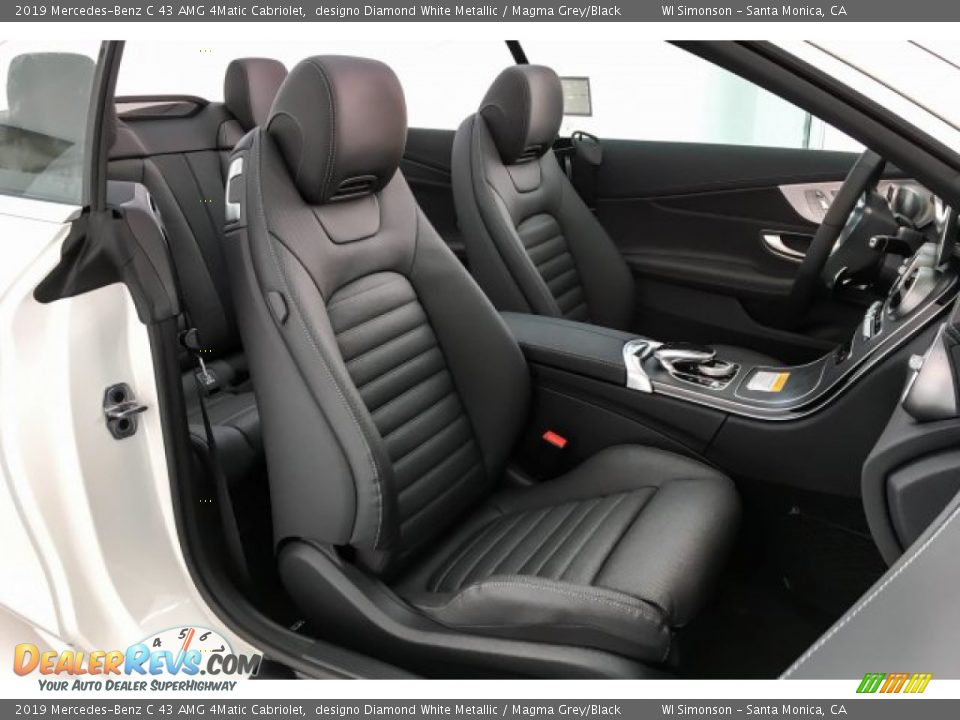 Magma Grey/Black Interior - 2019 Mercedes-Benz C 43 AMG 4Matic Cabriolet Photo #2