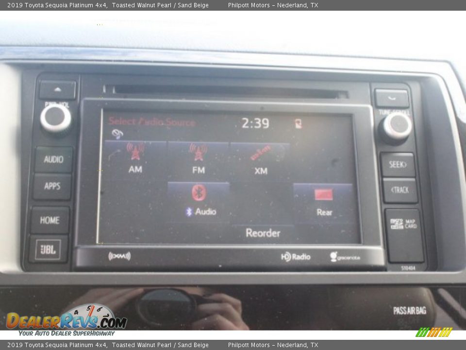 2019 Toyota Sequoia Platinum 4x4 Toasted Walnut Pearl / Sand Beige Photo #12