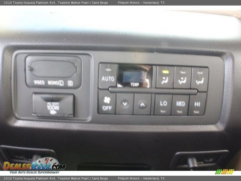 2019 Toyota Sequoia Platinum 4x4 Toasted Walnut Pearl / Sand Beige Photo #19