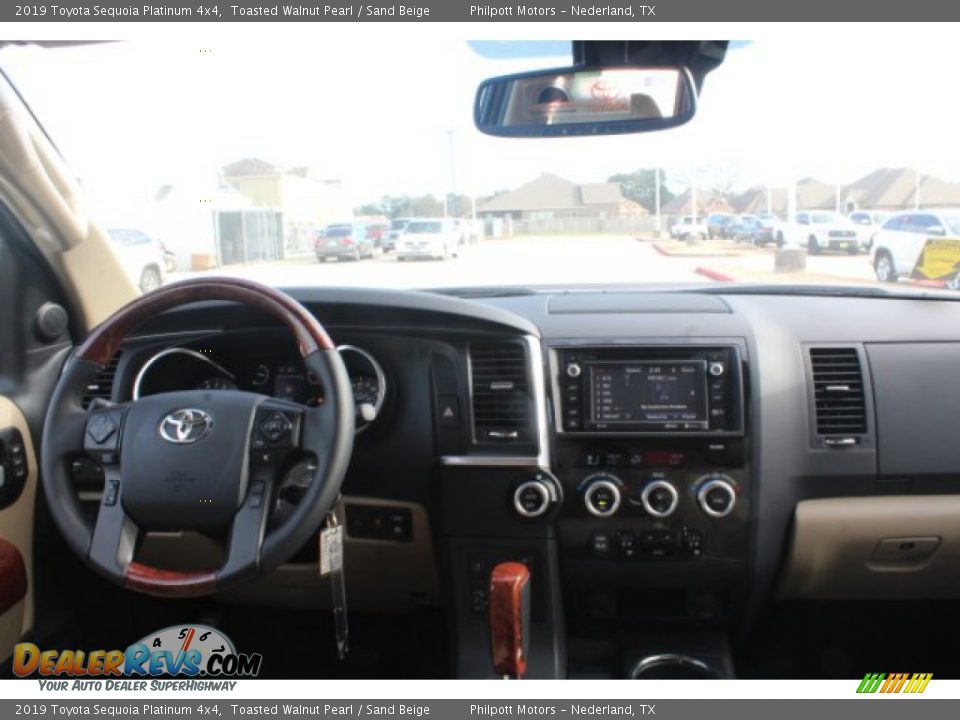 2019 Toyota Sequoia Platinum 4x4 Toasted Walnut Pearl / Sand Beige Photo #20