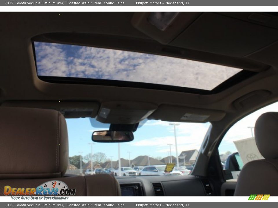 2019 Toyota Sequoia Platinum 4x4 Toasted Walnut Pearl / Sand Beige Photo #22