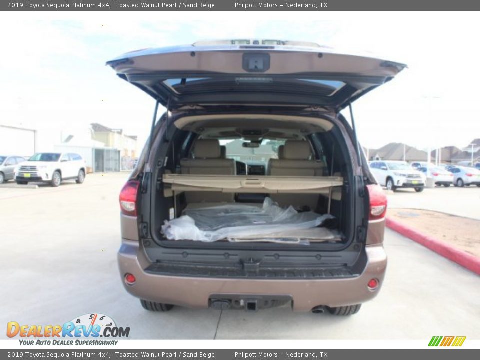 2019 Toyota Sequoia Platinum 4x4 Toasted Walnut Pearl / Sand Beige Photo #23