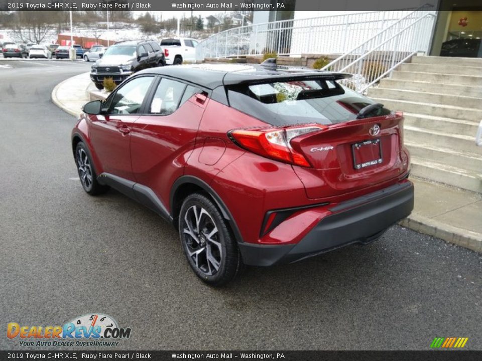 2019 Toyota C-HR XLE Ruby Flare Pearl / Black Photo #3