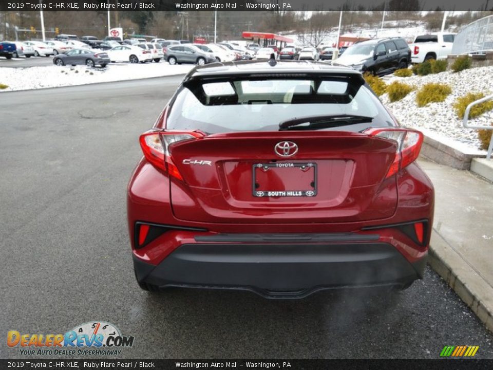 2019 Toyota C-HR XLE Ruby Flare Pearl / Black Photo #4