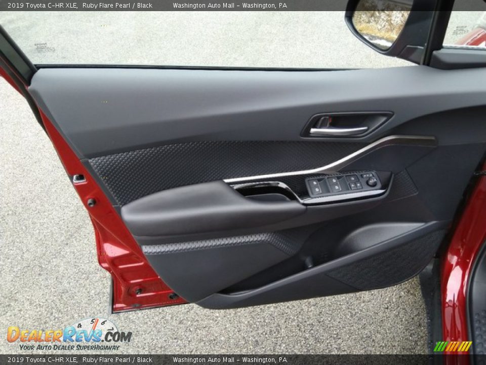 2019 Toyota C-HR XLE Ruby Flare Pearl / Black Photo #9