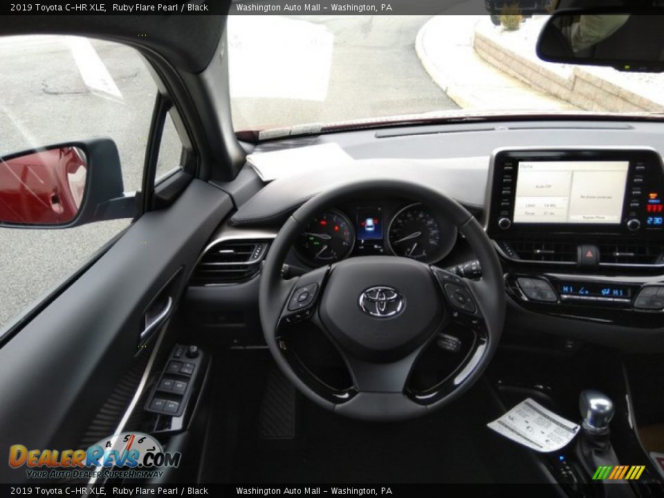 2019 Toyota C-HR XLE Ruby Flare Pearl / Black Photo #13