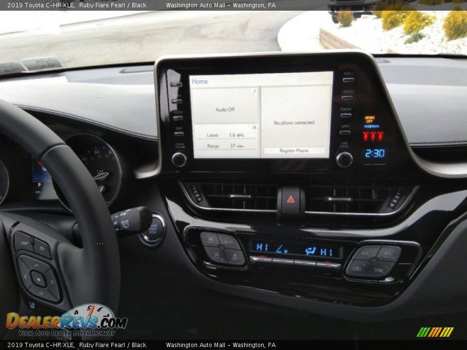 Controls of 2019 Toyota C-HR XLE Photo #15