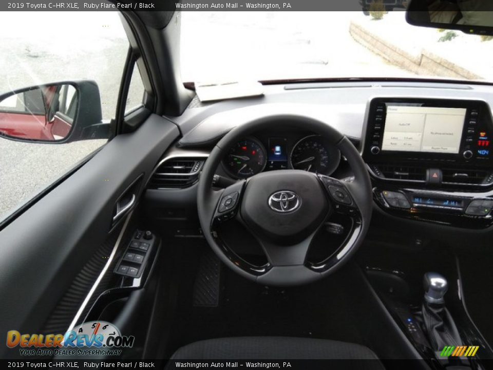 2019 Toyota C-HR XLE Ruby Flare Pearl / Black Photo #16