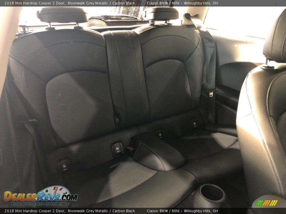 2018 Mini Hardtop Cooper 2 Door Moonwalk Grey Metallic / Carbon Black Photo #8