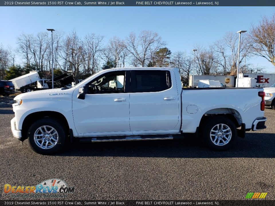 2019 Chevrolet Silverado 1500 RST Crew Cab Summit White / Jet Black Photo #3