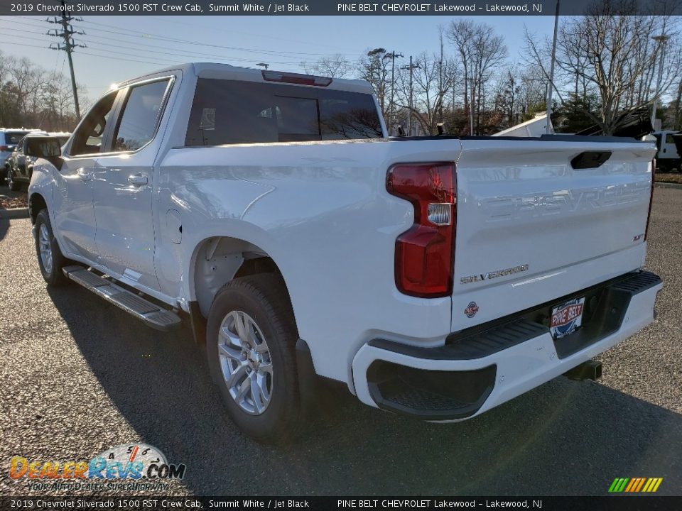 2019 Chevrolet Silverado 1500 RST Crew Cab Summit White / Jet Black Photo #4