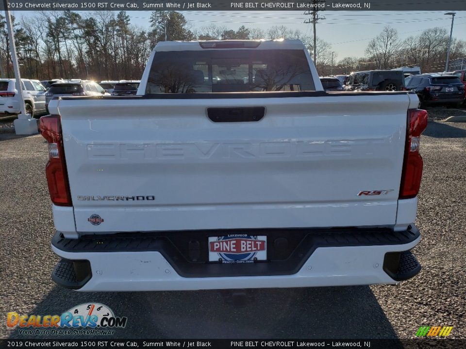 2019 Chevrolet Silverado 1500 RST Crew Cab Summit White / Jet Black Photo #5