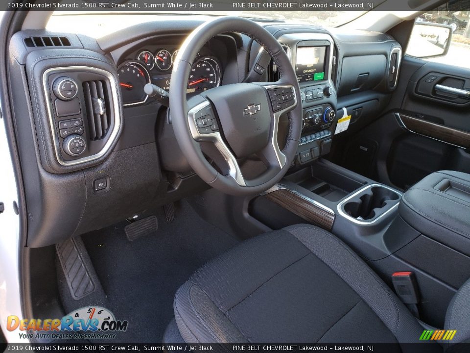 2019 Chevrolet Silverado 1500 RST Crew Cab Summit White / Jet Black Photo #7