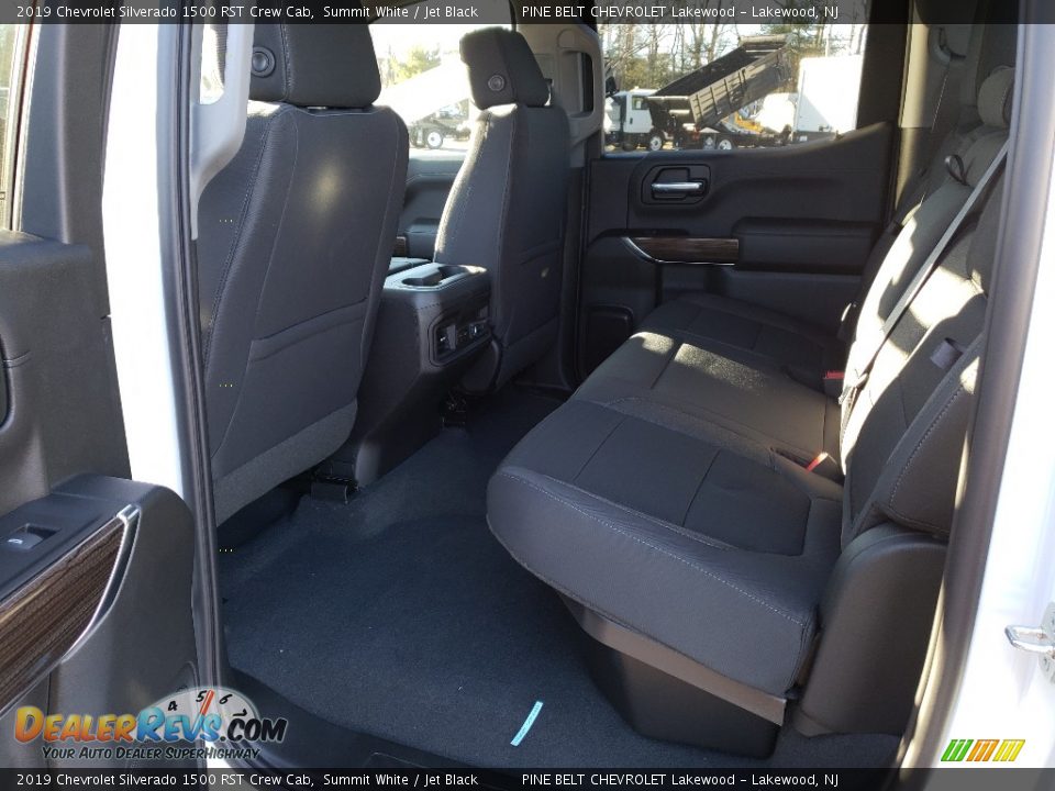 2019 Chevrolet Silverado 1500 RST Crew Cab Summit White / Jet Black Photo #8