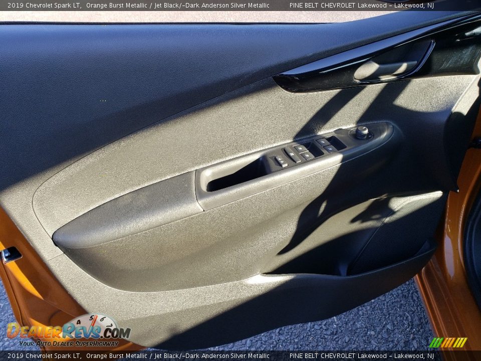 2019 Chevrolet Spark LT Orange Burst Metallic / Jet Black/­Dark Anderson Silver Metallic Photo #6