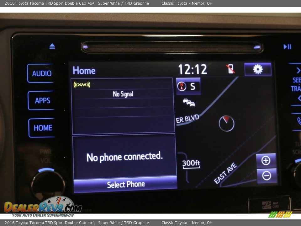 2016 Toyota Tacoma TRD Sport Double Cab 4x4 Super White / TRD Graphite Photo #10