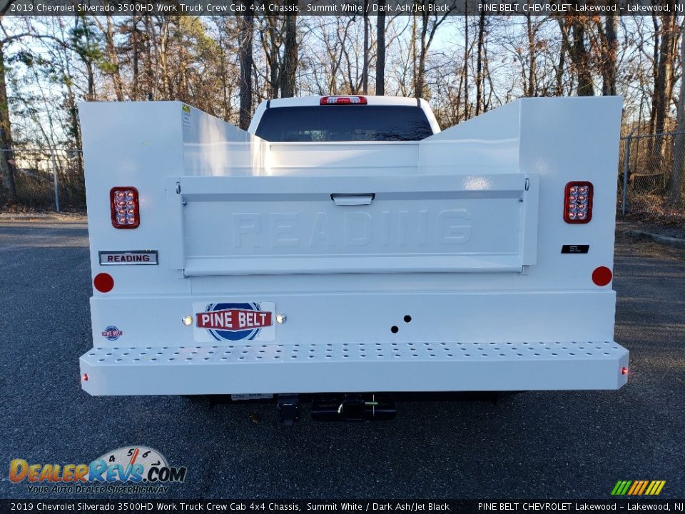 2019 Chevrolet Silverado 3500HD Work Truck Crew Cab 4x4 Chassis Summit White / Dark Ash/Jet Black Photo #5